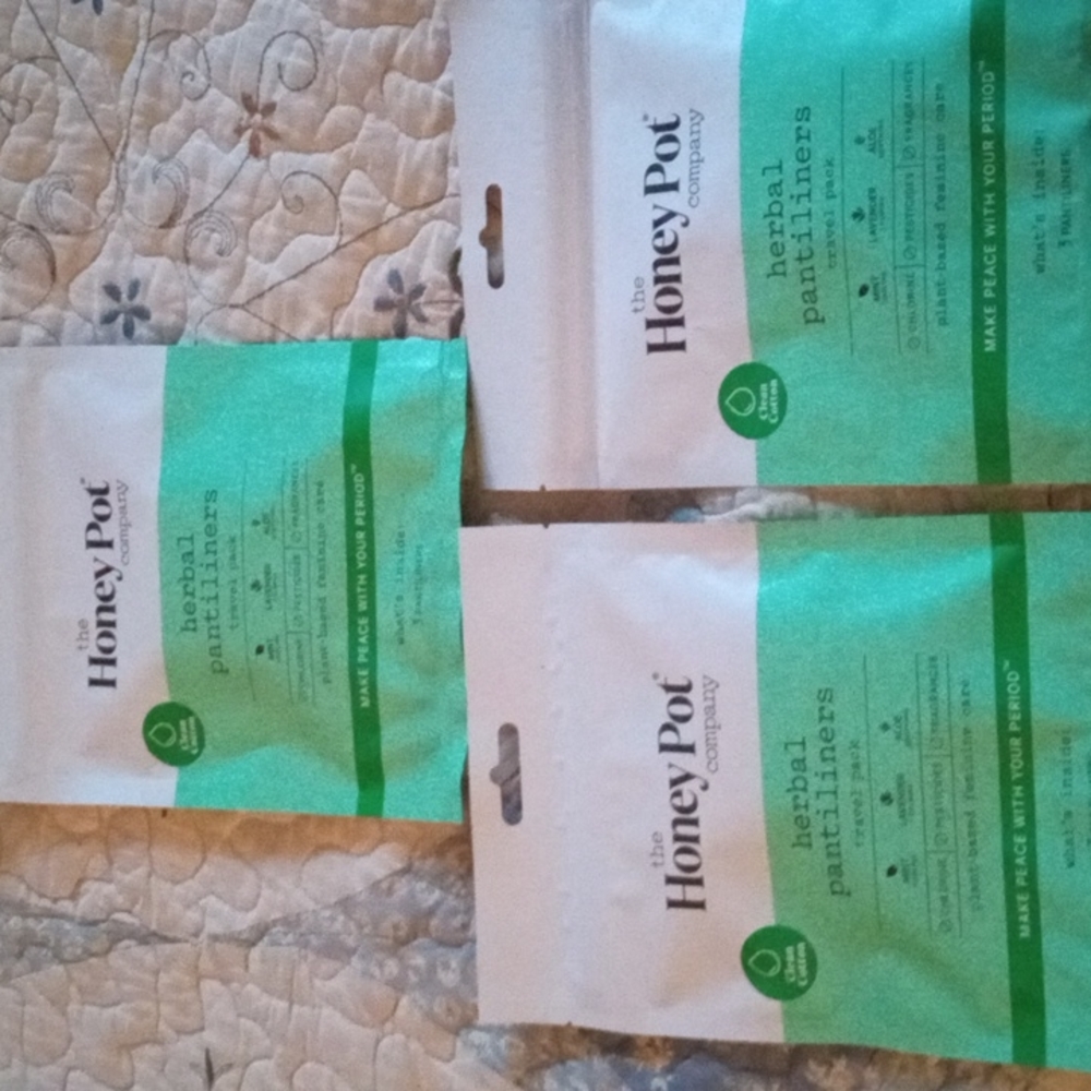 Herbal Pantiliners Honey Pot Brand